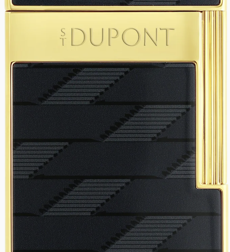 Biggy Lacquered Lighter Monogram 1872 Black