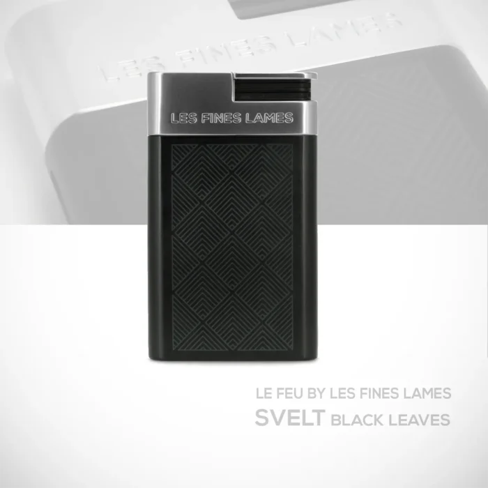 Lighter LE FEU - SVELT Black Leaves