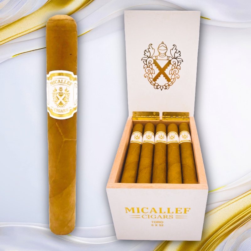 Micallef White Cigars Toro 6x52